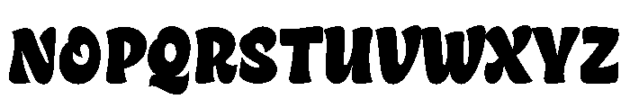 Ravals Regular Font UPPERCASE