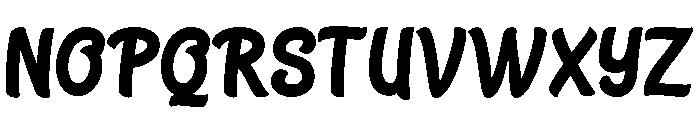RACHY-Regular Font UPPERCASE