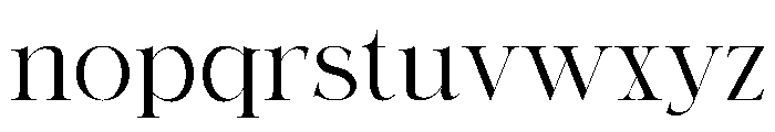 RAISA Font LOWERCASE
