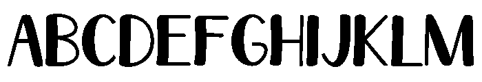 RALEMON-Regular Font UPPERCASE