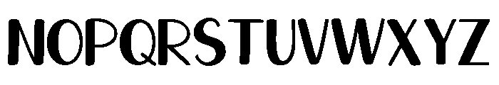 RALEMON-Regular Font UPPERCASE