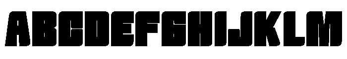 RANOVE Regular Font UPPERCASE