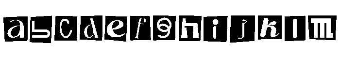 RANSOM Letters FONT