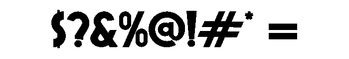 RAPINHA Font OTHER CHARS