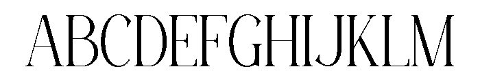 RAVELLA Extra Light Font UPPERCASE