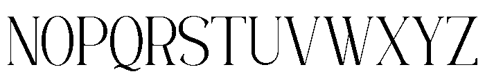 RAVELLA Extra Light Font UPPERCASE