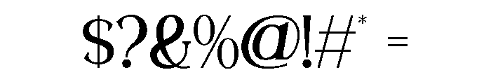 RAVELLA-ExtraBold Font OTHER CHARS