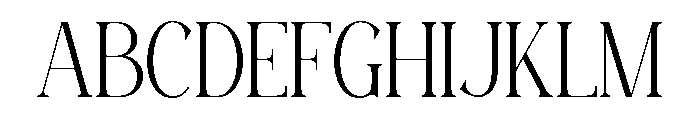 RAVELLA-ExtraLight Font UPPERCASE