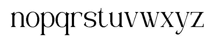 RAVELLA-Light Font LOWERCASE