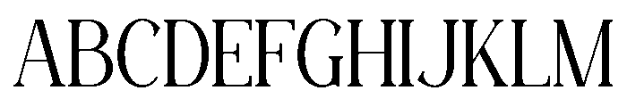 RAVELLA-Medium Font UPPERCASE