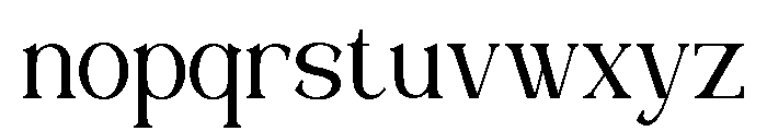 RAVELLA-Medium Font LOWERCASE