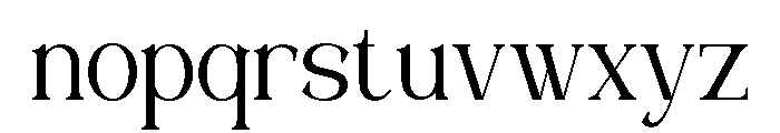 RAVELLA-Regular Font LOWERCASE