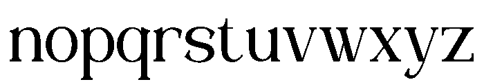 RAVELLA-SemiBold Font LOWERCASE