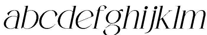 RAVENZA Italic FONT