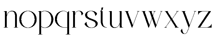 RAVENZA Regular Font LOWERCASE