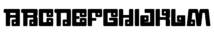 RAVHANI-Regular Font UPPERCASE