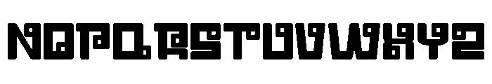 RAVHANI-Regular Font UPPERCASE