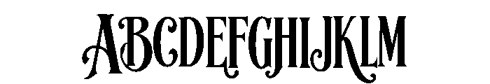 RAVKORN Font UPPERCASE