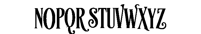 RAVKORN Font UPPERCASE