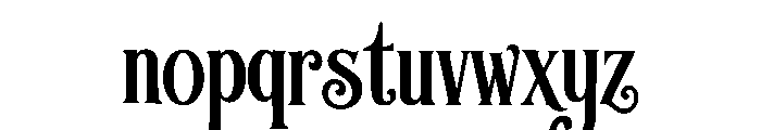 RAVKORN Font LOWERCASE