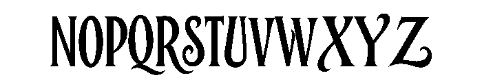 RAVONTE Font UPPERCASE