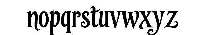 RAVONTE Font LOWERCASE