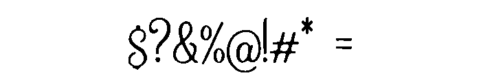 Rabab Font OTHER CHARS
