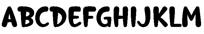 Rabbit Charm Font UPPERCASE