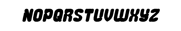 Rabbit Hole Bold Italic Font UPPERCASE