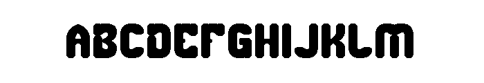 Rabbit Hole Bold Font UPPERCASE