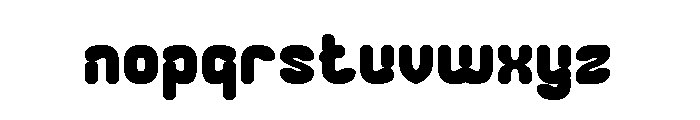 Rabbit Hole Bold Font LOWERCASE