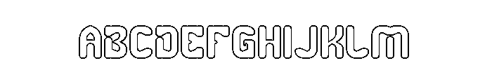 Rabbit Hole-Holes Font UPPERCASE