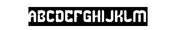 Rabbit Hole-Inverse Font UPPERCASE