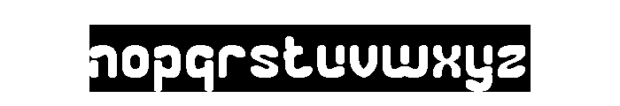 Rabbit Hole-Inverse Font LOWERCASE