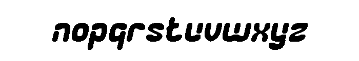 Rabbit Hole Italic Font LOWERCASE