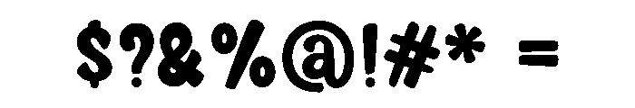 Rabbit Hole Font OTHER CHARS