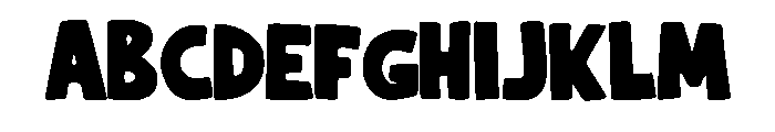 Rabbit Station Regular Font UPPERCASE