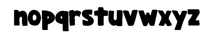 Rabbit Station Regular Font LOWERCASE