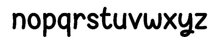 Rabbit Stories Font LOWERCASE