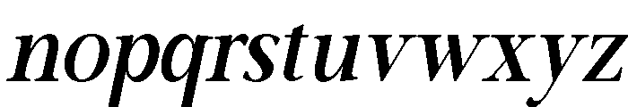 Rabiola Ganesh Italic Font LOWERCASE