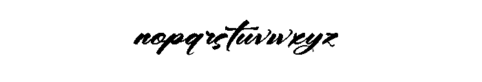 Rabions Italic Font LOWERCASE