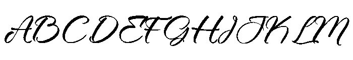 Rabions Font UPPERCASE