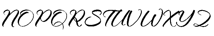 Rabions Font UPPERCASE