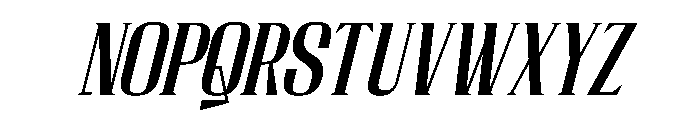 Rabiot Italic Font UPPERCASE