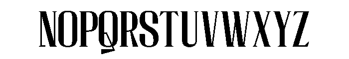 Rabiot Font UPPERCASE