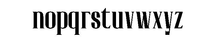 Rabiot Font LOWERCASE