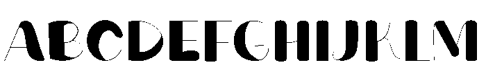 Rabitts Font UPPERCASE