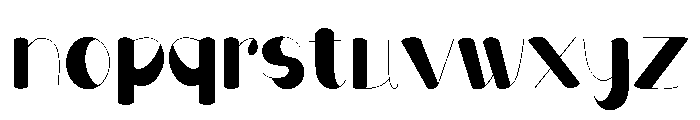 Rabitts Font LOWERCASE