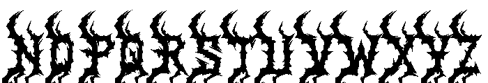 Raccak-Regular Font UPPERCASE