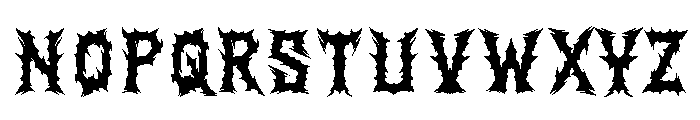 Raccak-Regular Font LOWERCASE